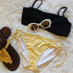 Victoria Secret | Striped Bikini Bottoms